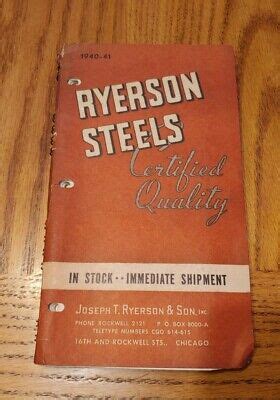 ryerson sheet metal|ryerson steel catalog.